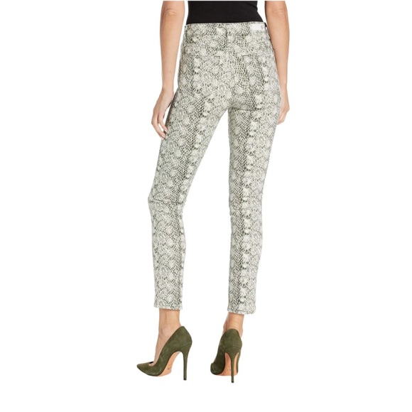 AG Mari in Silk Python Ivory Dust/Dark Algae - Picture 3 of 6